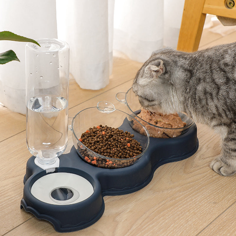 3 in 1 Feeder With Water Dispenser