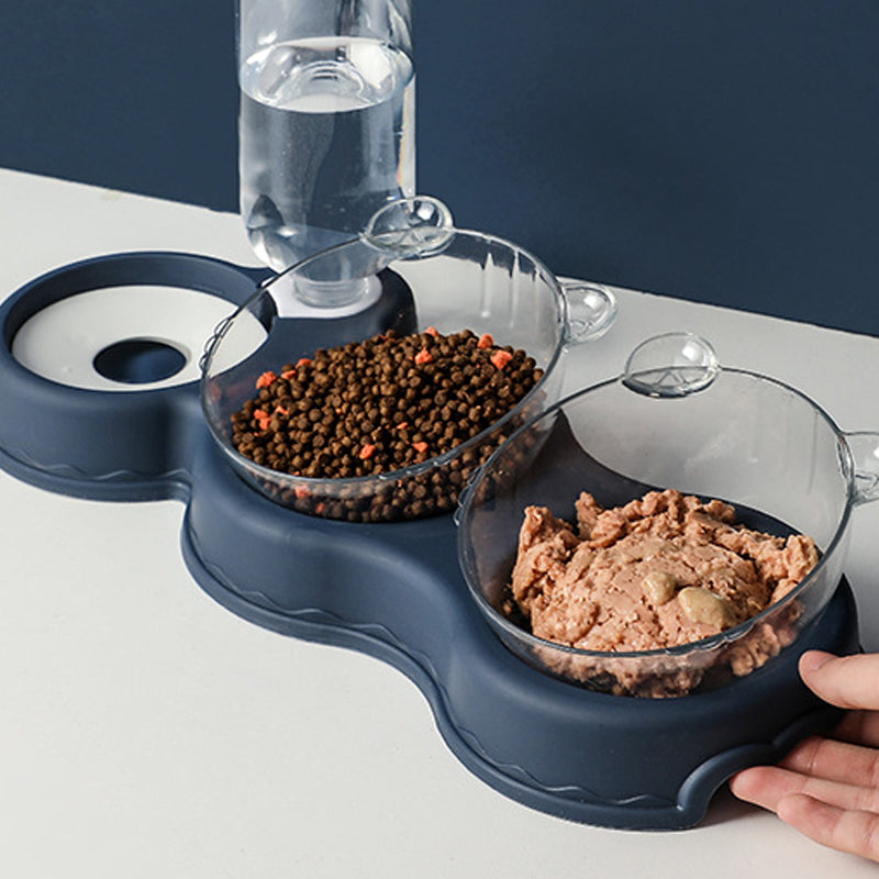 3 in 1 Feeder With Water Dispenser