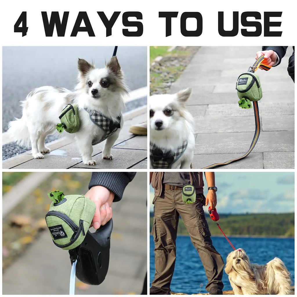 Paw Perfect: Multifunctional Poop Bag Dispenser