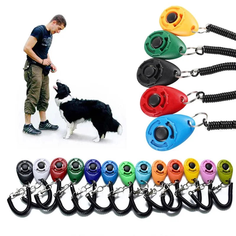 Pet Click Trainer with Adjustable Strap