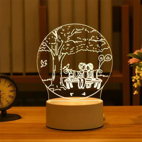 LED Night Light / Note Message Board