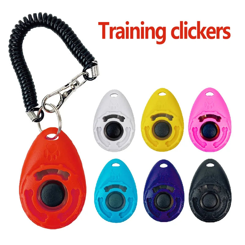 Pet Click Trainer with Adjustable Strap