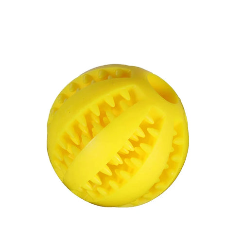 Indestructible Interactive Rubber Dog Ball