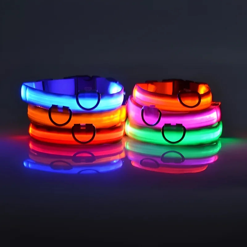 GlowSafe LED Dog Collar